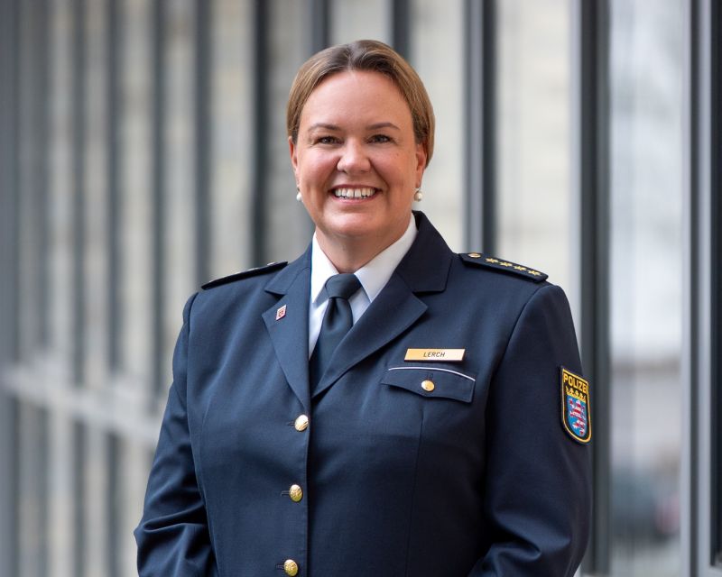 Carina Lerch, Einsatzleiterin der Polizei Mittelhessen 