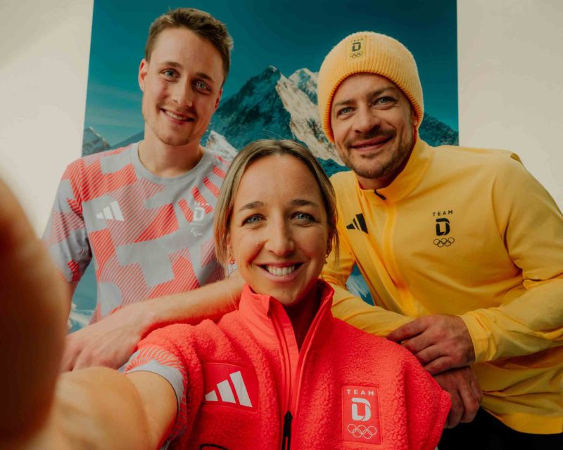 Para-Eishockeyspieler Jan Malte Brelage, Biathletin Franziska Preuss, Eishockeyspieler Moritz Müller