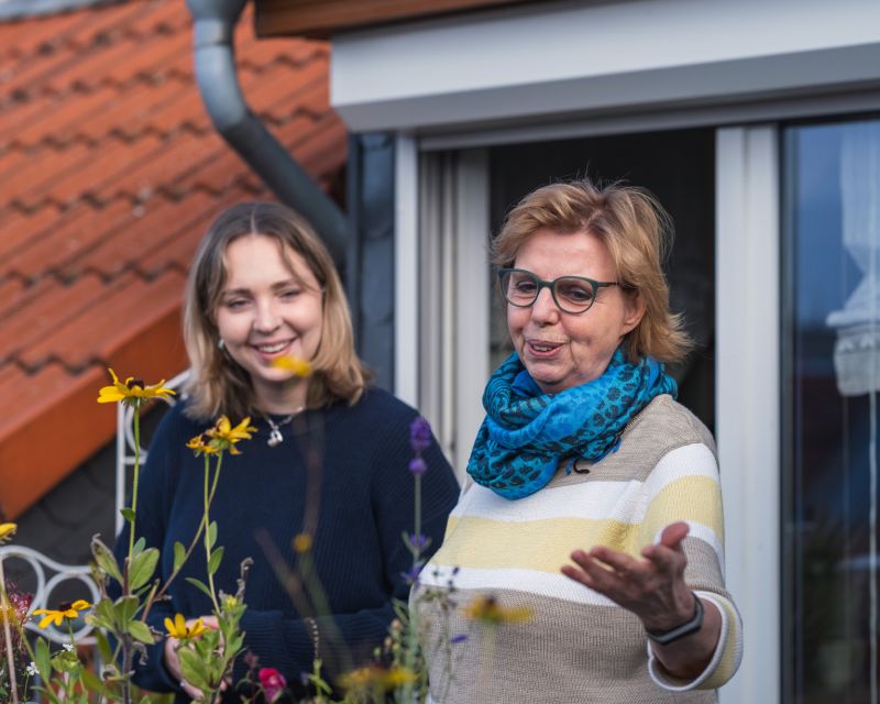 Beate Meißner und Cornelia Stauß