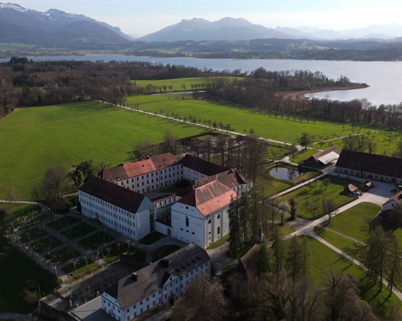 Eine Insel von oben 
