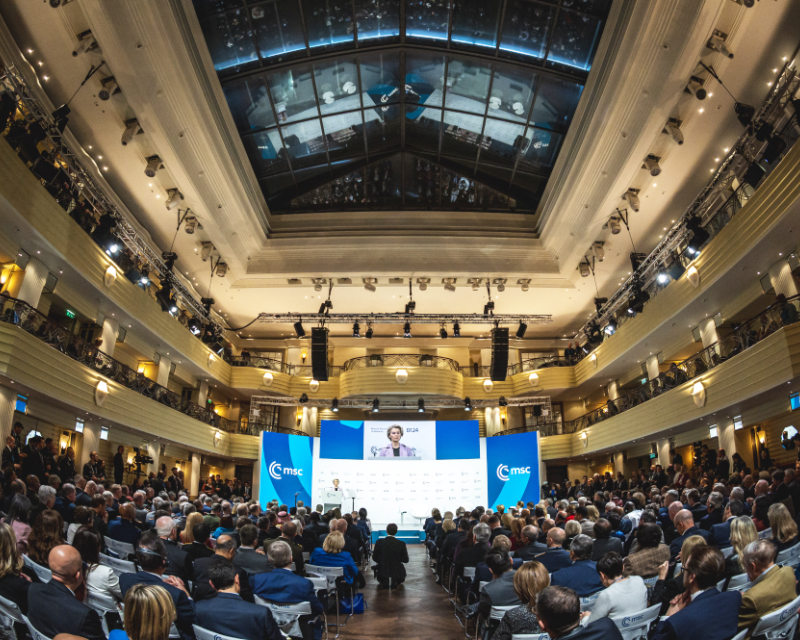 Zahlreiche Staats- und Regierungschefs treffen sich bei der MSC in München.