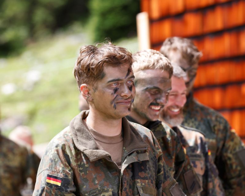 Soldaten der Gebirgsjägerbrigade 