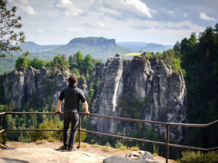 Deutschland, Elbsandsteingebirge Deutschland, Elbsandsteingebirge