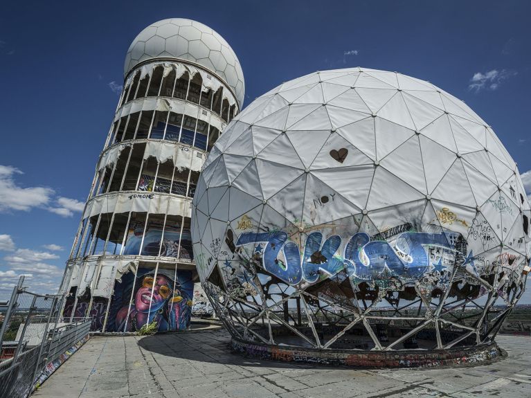 Former listening station on Teufelsberg