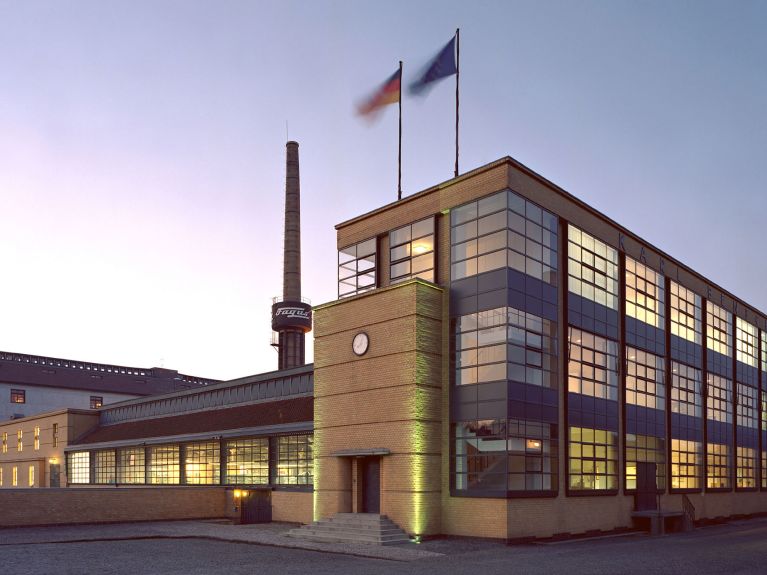 A fábrica Fargus-Werke, em Alfeld