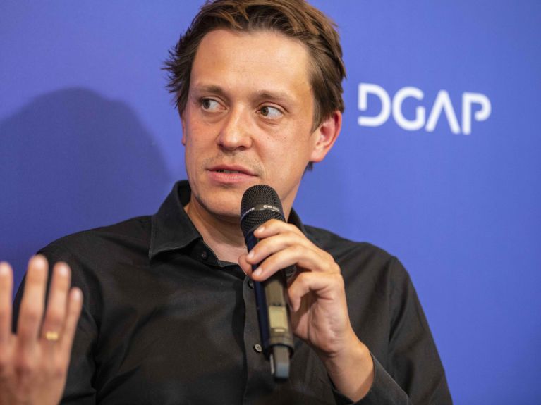 Stipendiat Marcel Laskus, Redakteur bei der Süddeutschen Zeitung Stipendiat Marcel Laskus, Redakteur bei der Süddeutschen Zeitung