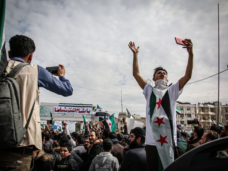 Engagement für Lösung in Syrien 