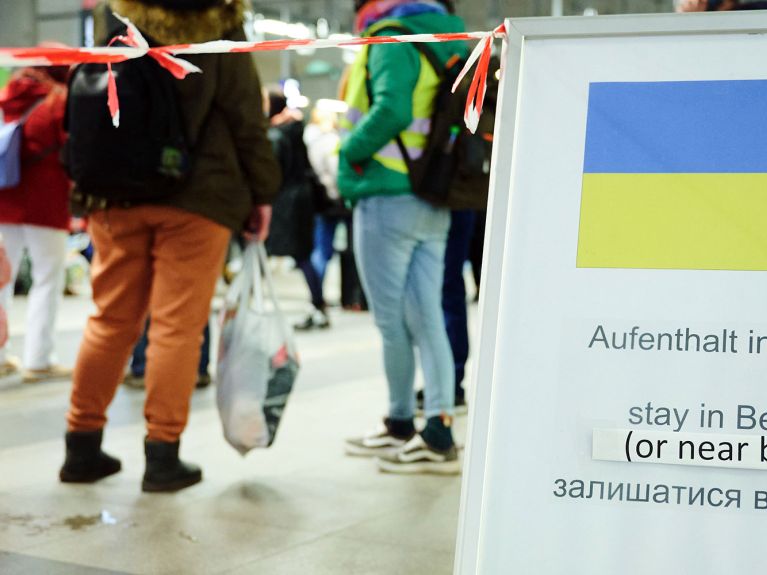Flüchtlinge aus der Ukraine können überall einreisen Flüchtlinge aus der Ukraine können überall einreisen