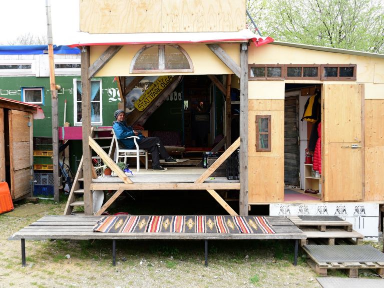 تجمُّع كرفانات في ميونيخ