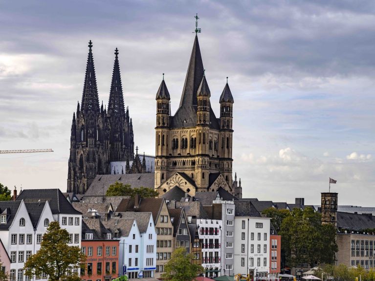 The cathedral in Cologne