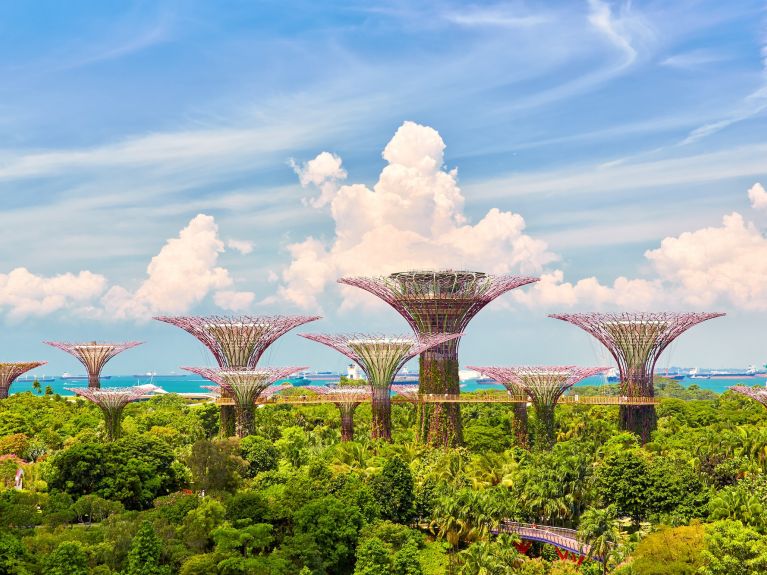 Singapore is the most popular choice for German companies investing in Southeast Asia.