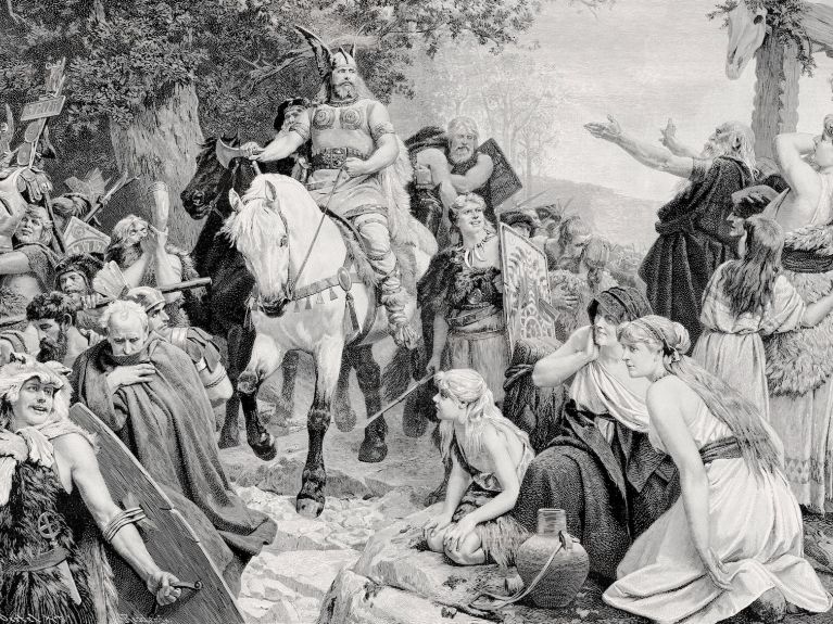 Arminius (ya da Hermann), Cermenya’daki Varus Meydan Savaşı’ndan sonra