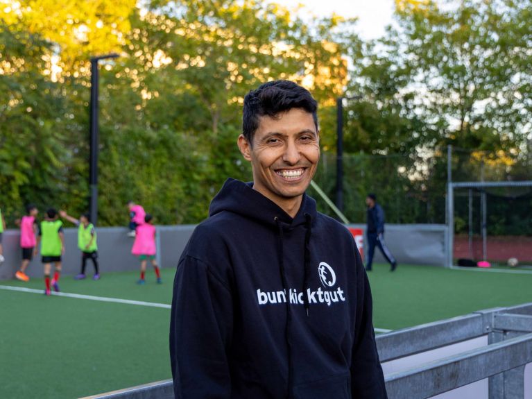 Soccer coach Hassan Chebli
