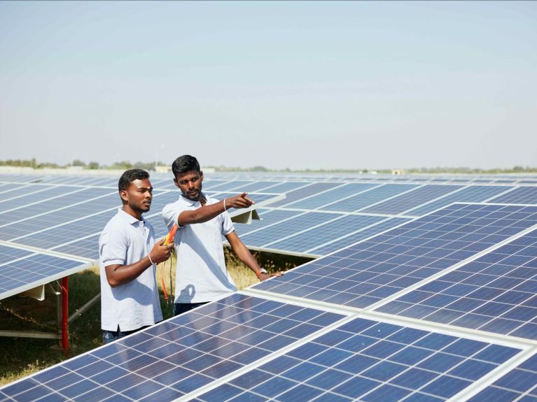 Solarpark Bevinahalli in Indien