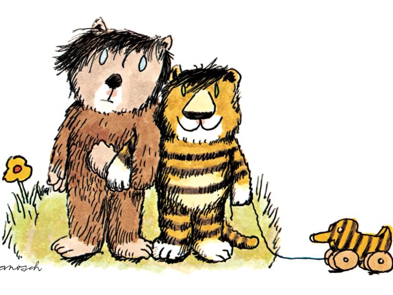 In „Oh wie schön ist Panama“ gehen Tiger und Bär auf die Reise.