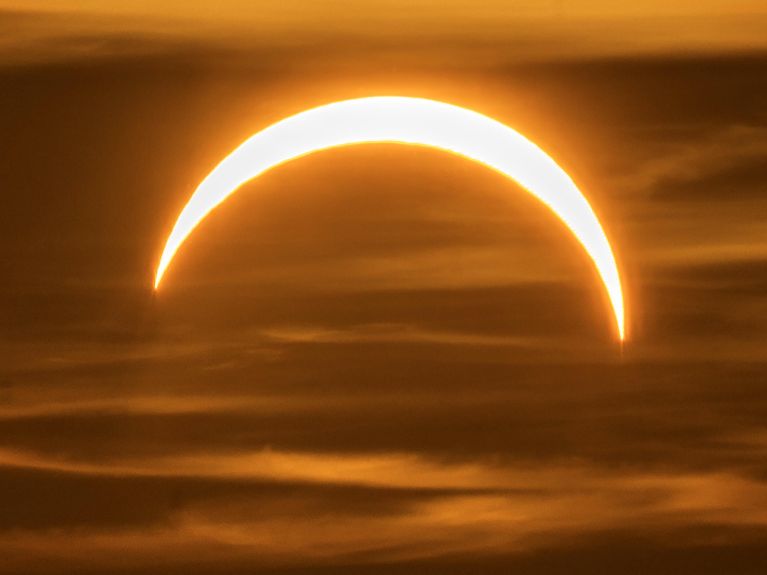 Die partielle Sonnenfinsternis