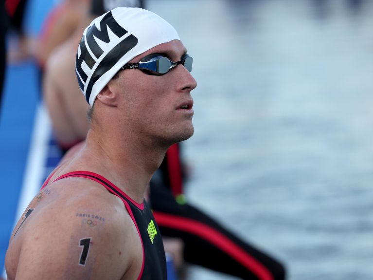 El nadador namibio de aguas abiertas Phillip Seidler tiene raíces alemanas.