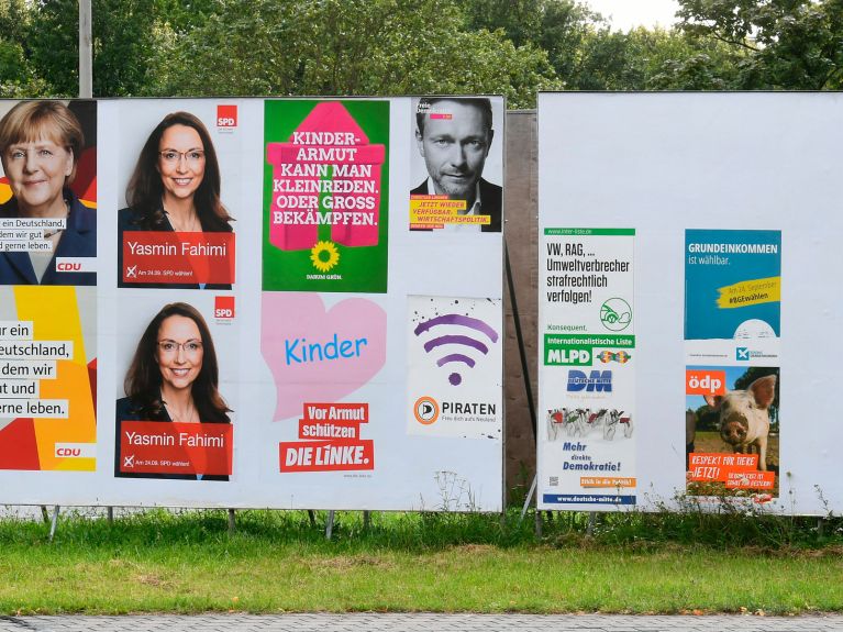 Wahlplakate 2017