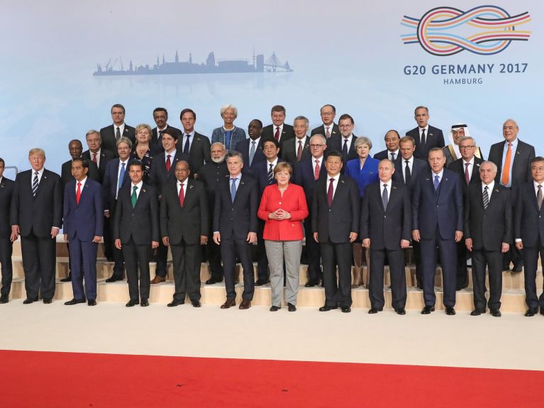 Annual review 2017: Germany is host of the G20 Summit.