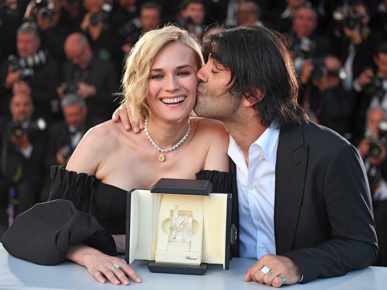 Astros do cinema em 2017: Diane Kruger e Fatih Akin.