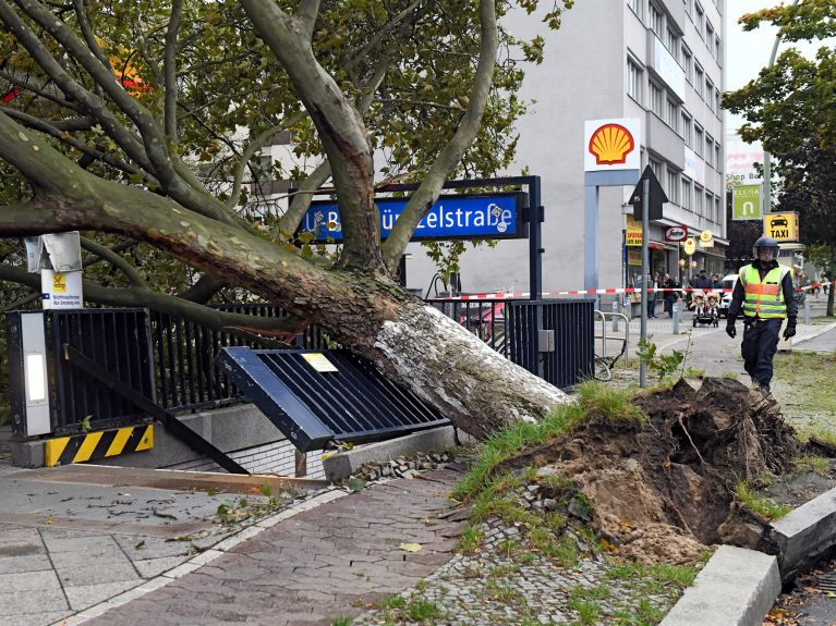 Jahresrückblick 2017: Sturm Xavier hinterlässt eine Spur der Verwüstung. Jahresrückblick 2017: Sturm Xavier hinterlässt eine Spur der Verwüstung.