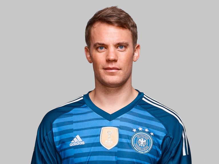 Manuel Neuer é o goleiro da Alemanha.