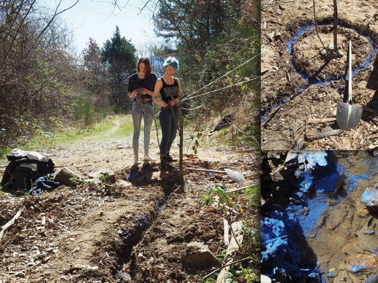 Fotos aus einem früheren Erinnerungsprojekt mit Studierenden von Roman Kroke