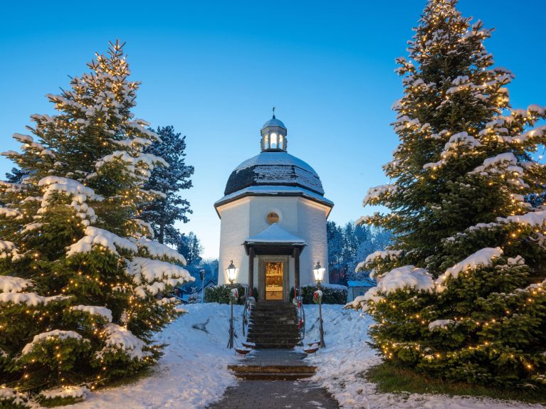 عيد الميلاد في أوبرندورف، جنوب ألمانيا