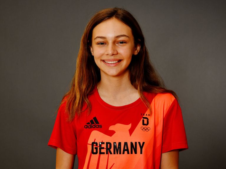 A skatista Lilly Stoephasius é a atleta mais jovem da equipe alemã. 