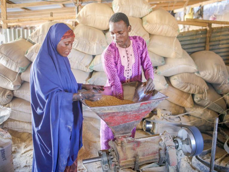 A guerra da Ucrânia agrava a crise da fome na África. 