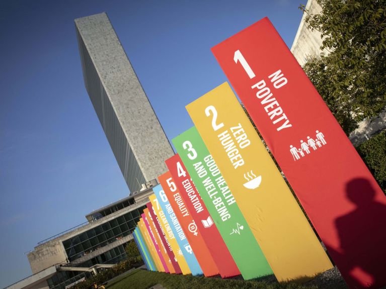 The 17 United Nations sustainable development goals