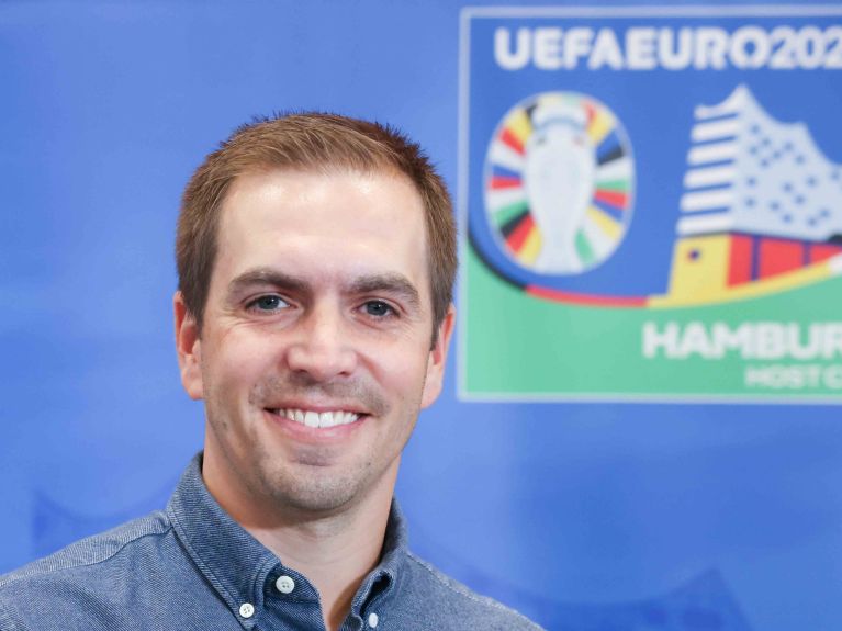 Philipp Lahm, campeão mundial e diretor de torneios do EURO 2024 Philipp Lahm, campeão mundial e diretor de torneios do EURO 2024