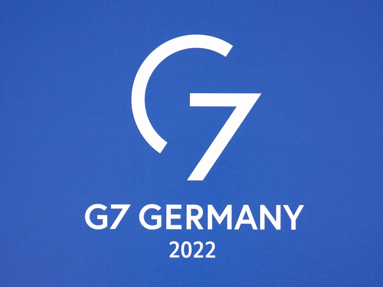 德国担任七国集团主席国的徽标
