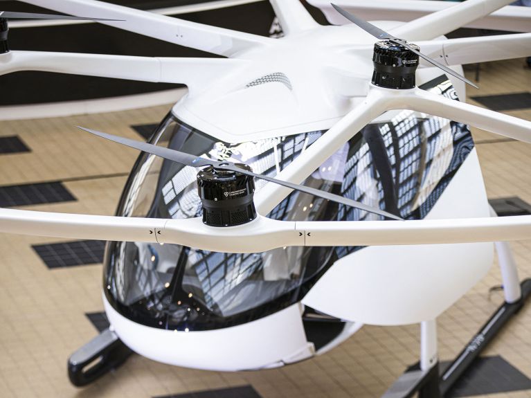 Air taxis from Germany are to be used in Neom.