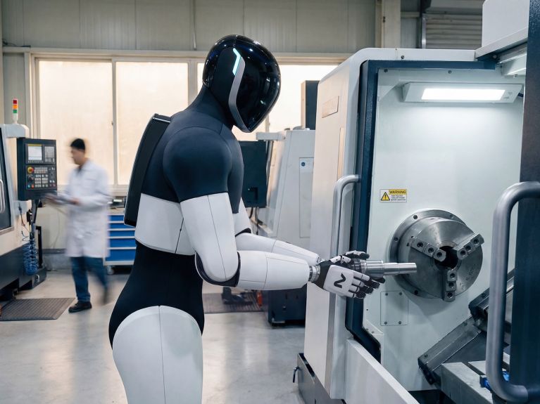 Deutsche Unternehmen sind führend in der Anwendung von Industrial AI. 