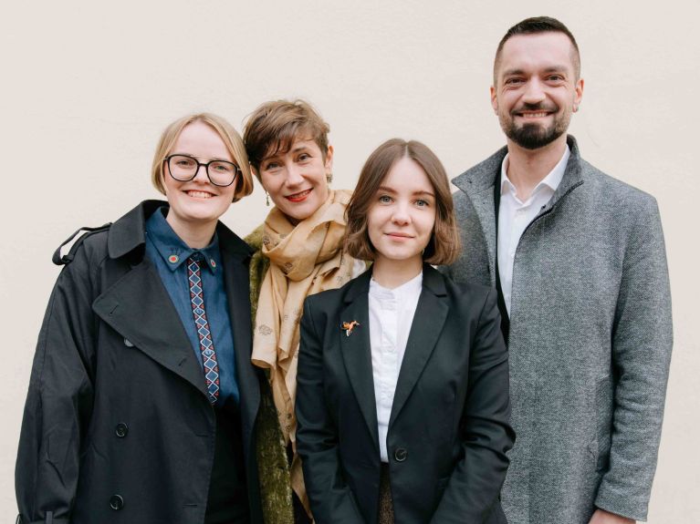 Involved in a wide range of activities: the team at the Ukrainian Institute in Berlin