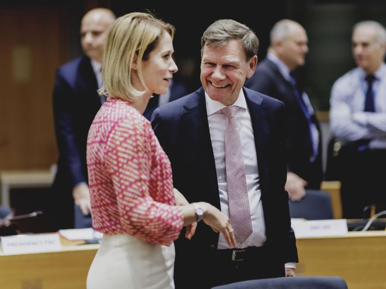 Kaja Kallas (EU) und Johann Wadephul Kaja Kallas (EU) und Johann Wadephul