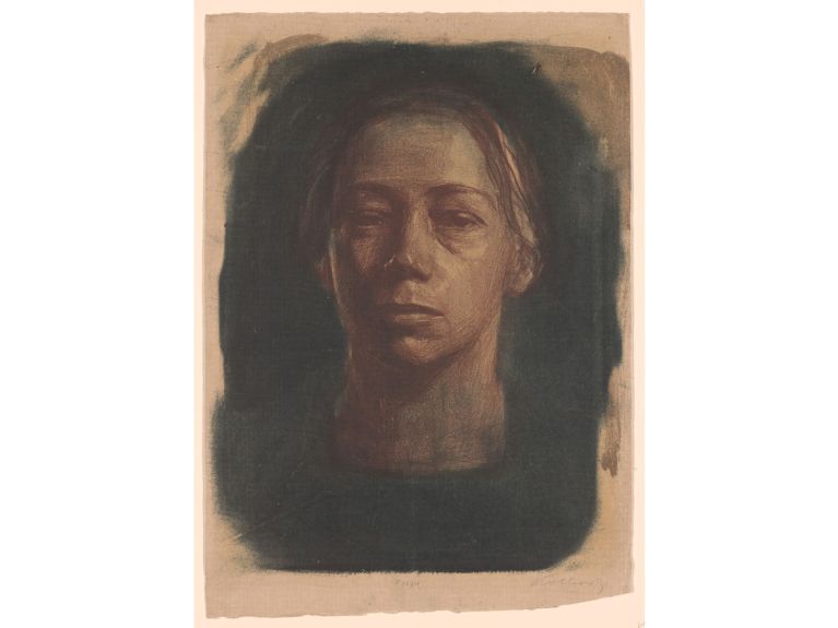 “Self-Portrait en face”: powerfully expressive “Self-Portrait en face”: powerfully expressive