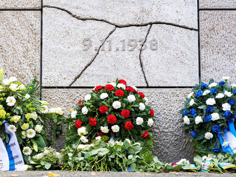 Commémoration du pogrom du Reich après 1938