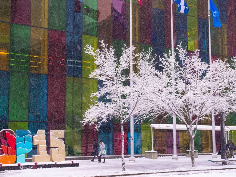 Le lieu de rencontre de la CBD COP15 à Montréal