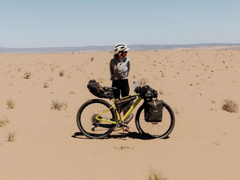 Die Tour führte 2.500 Kilometer durch die Saharawüste.