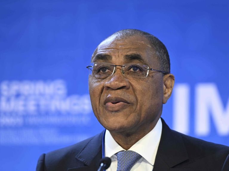 Adama Coulibaly, ministre des Finances de la Côte d'Ivoire