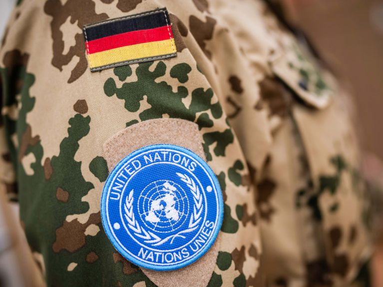 تشارك ألمانيا حالياً في سبع من بعثات الأمم المتحدة.