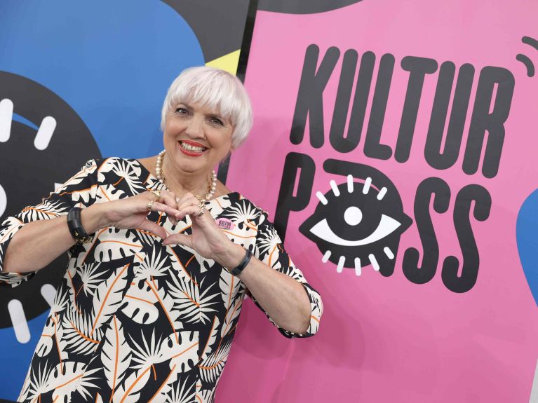 Minister of State for Culture Claudia Roth is championing the Kulturpass.