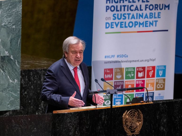 Le secrétaire général de l’ONU Antonio Guterres