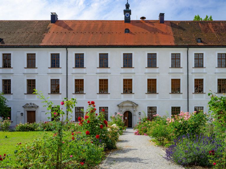 Ansicht der Fassade eines Gebäudes