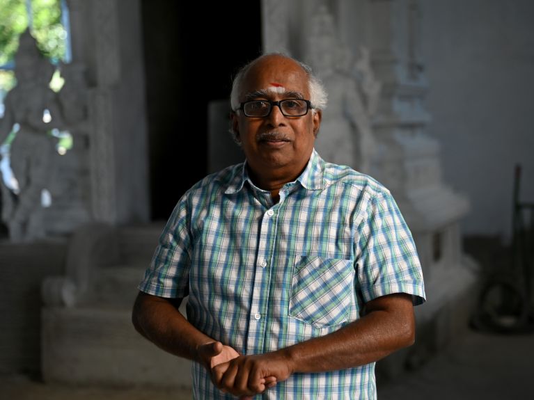 Vilwanathan Krishnamurthy ist der Initiator des Projekts