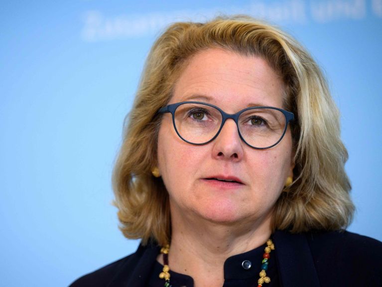 Svenja Schulze, ministre allemande de la Coopération et du Développement