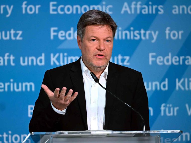 Министр экономики ФРГ Роберт Хабек 