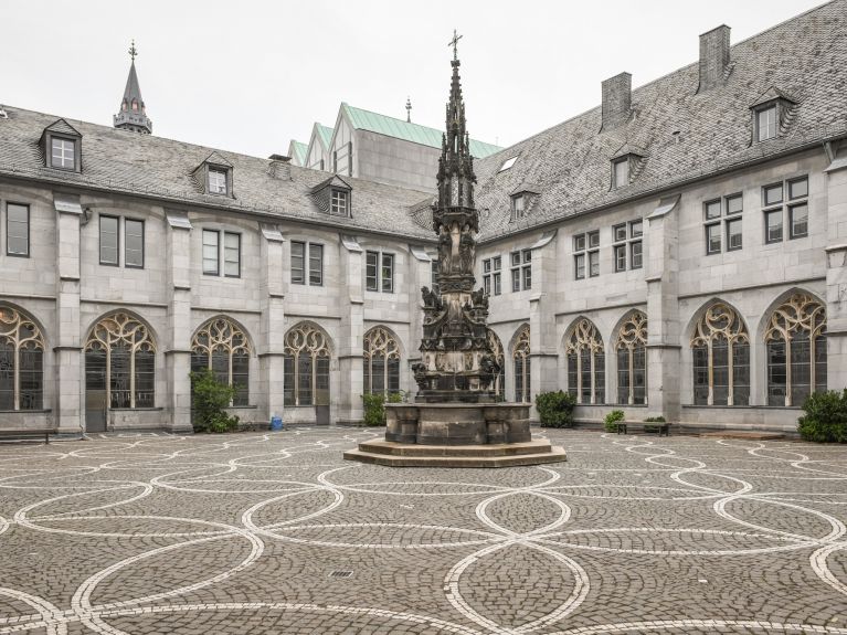 Im Denkmalschutz-Sonderprogramm: der Kreuzgang des Aachener Doms.